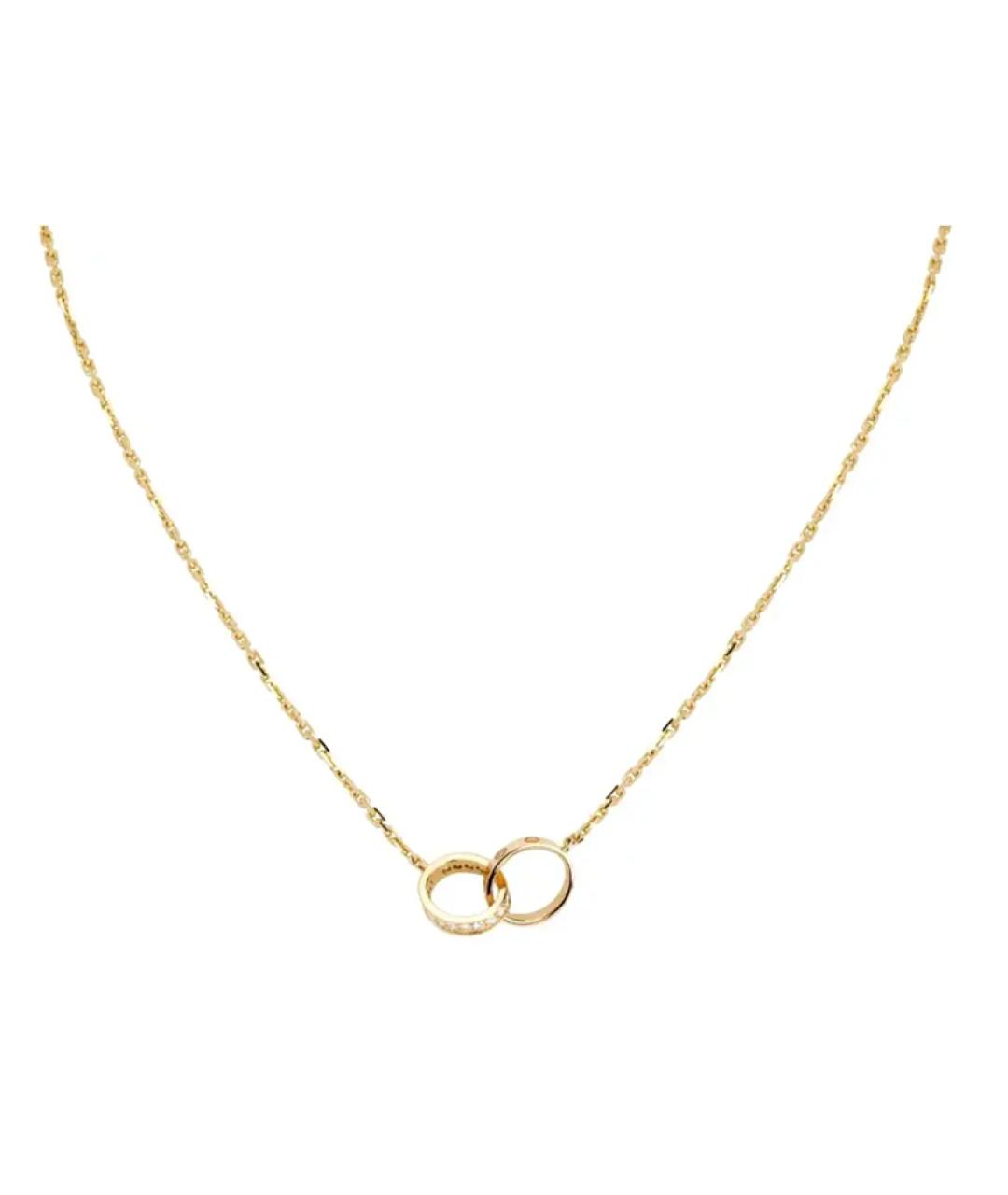 CARTIER Золотая подвеска из желтого золота, фото 1