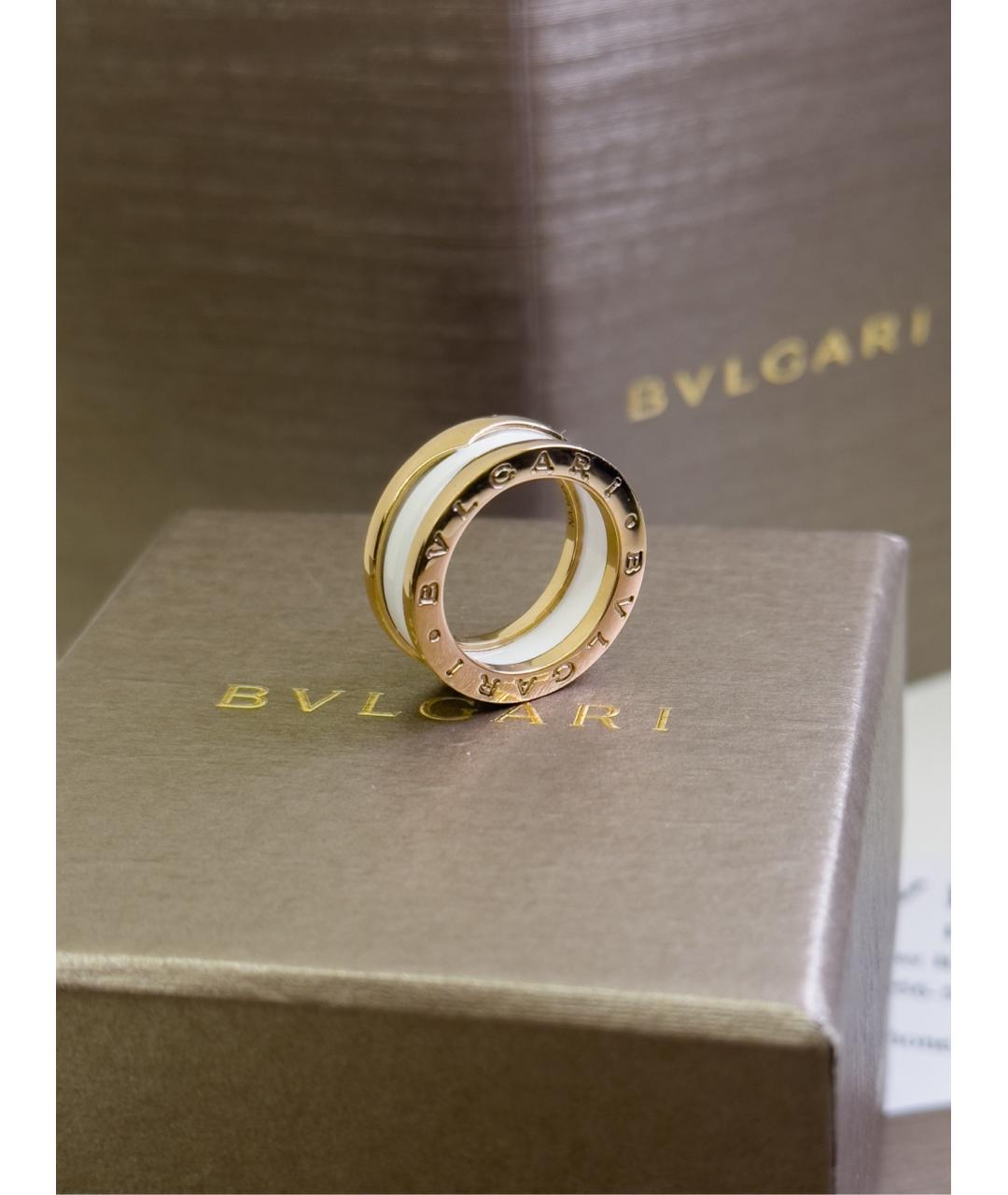 BVLGARI Золотое кольцо из розового золота, фото 5