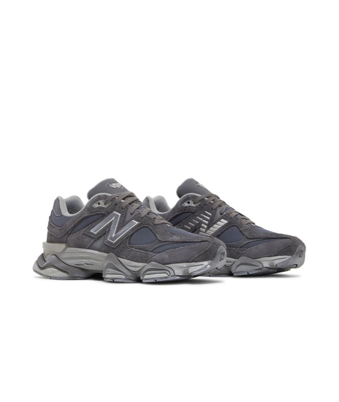 NEW BALANCE Антрацитовые низкие кроссовки / кеды, фото 2