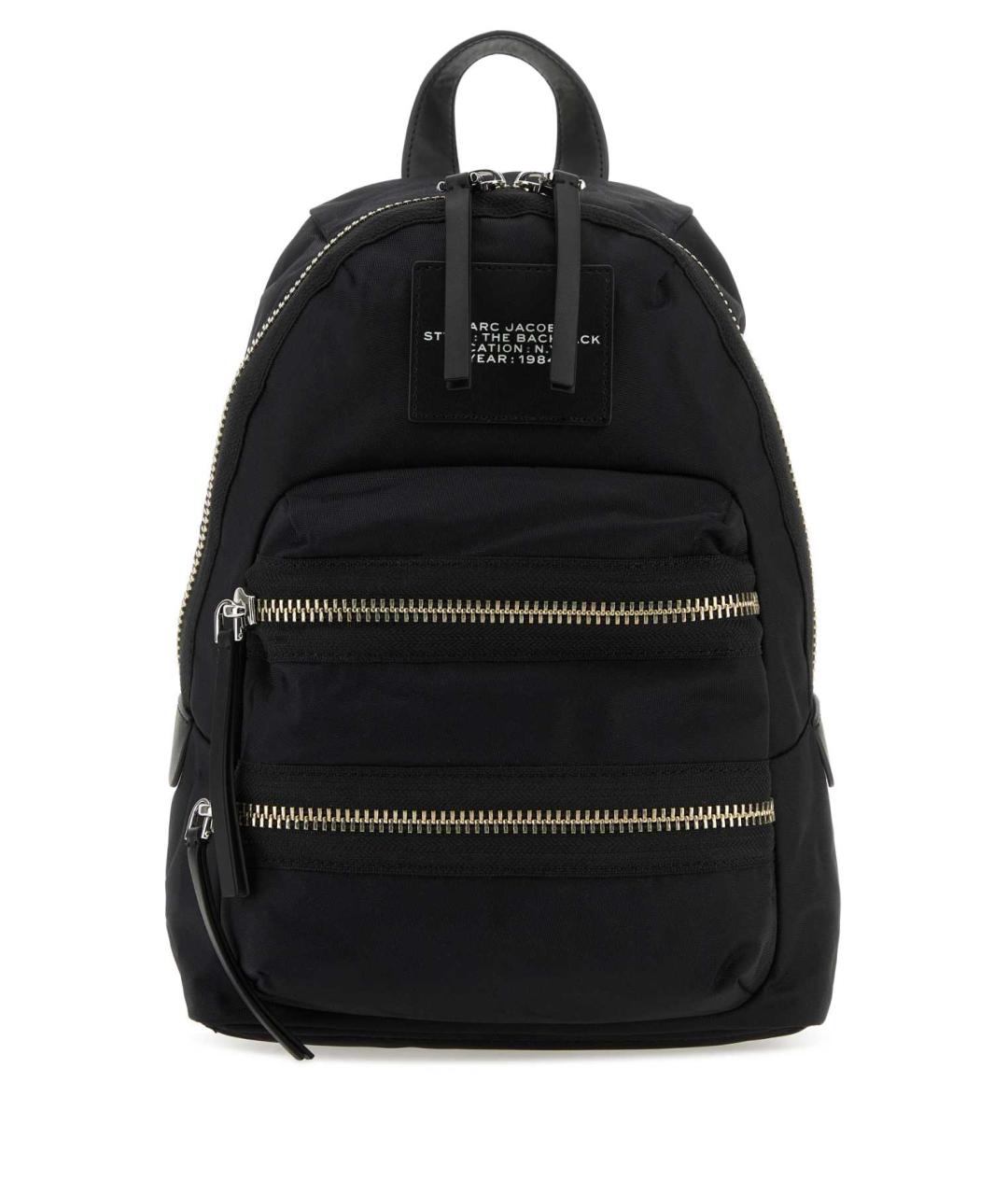 MARC JACOBS Черный тканевый рюкзак, фото 1