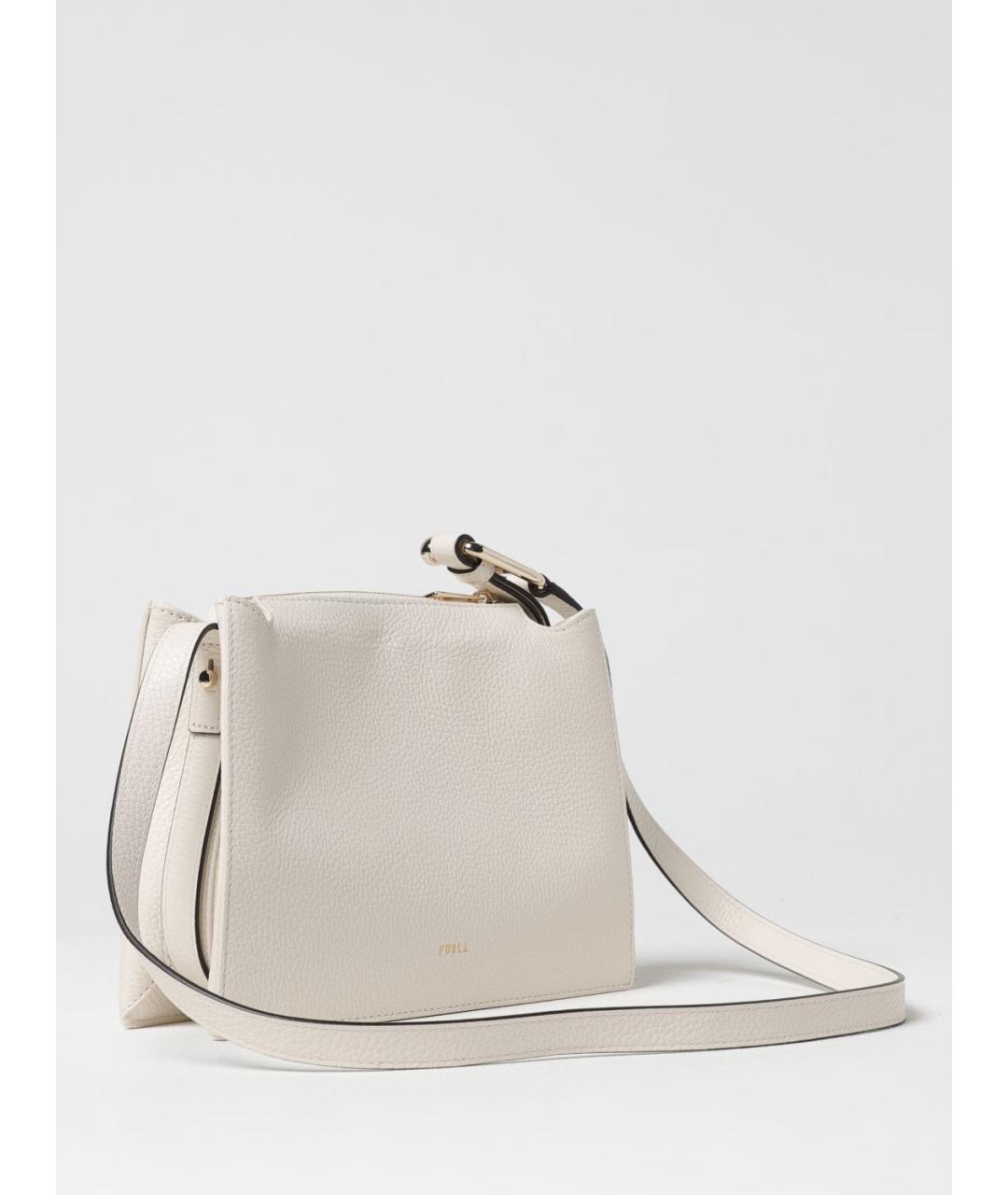 FURLA Розовая кожаная сумка через плечо, фото 2