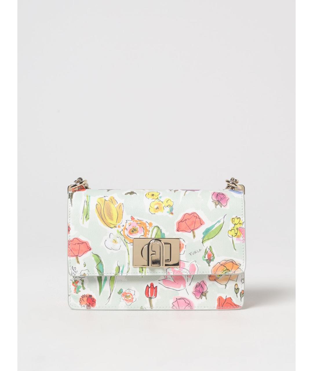 FURLA Мульти кожаная сумка через плечо, фото 4