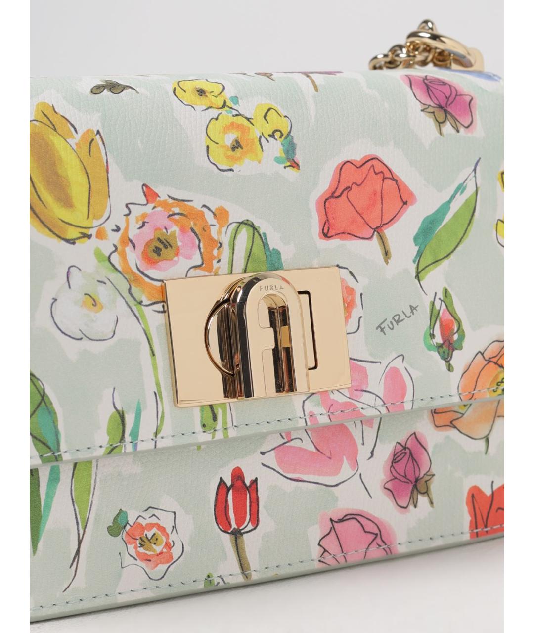 FURLA Мульти кожаная сумка через плечо, фото 3