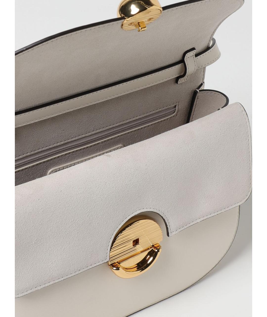 FURLA Розовая кожаная сумка через плечо, фото 3