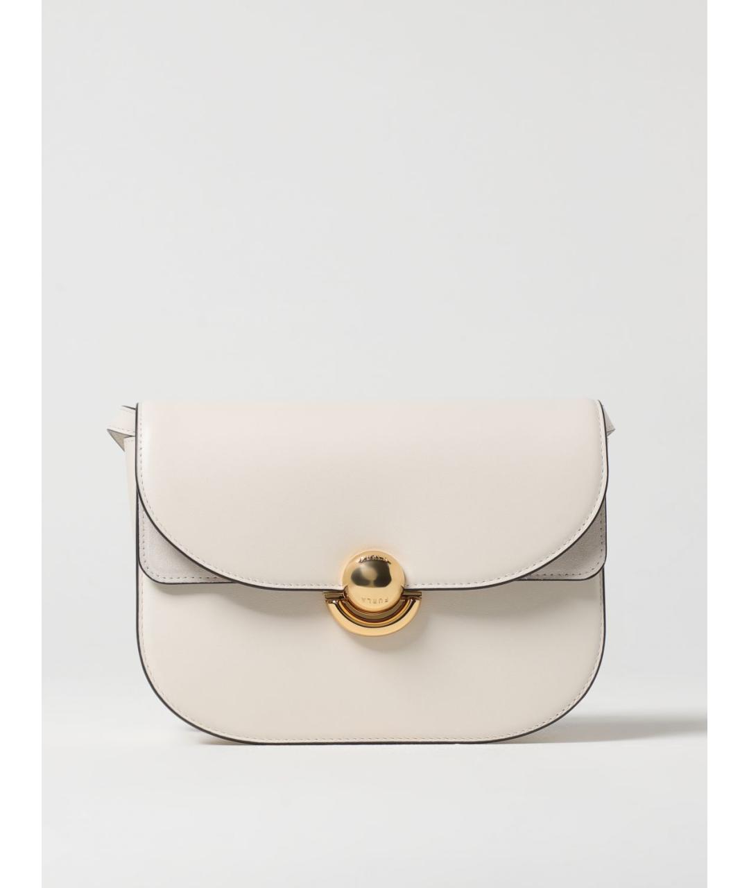 FURLA Розовая кожаная сумка через плечо, фото 4