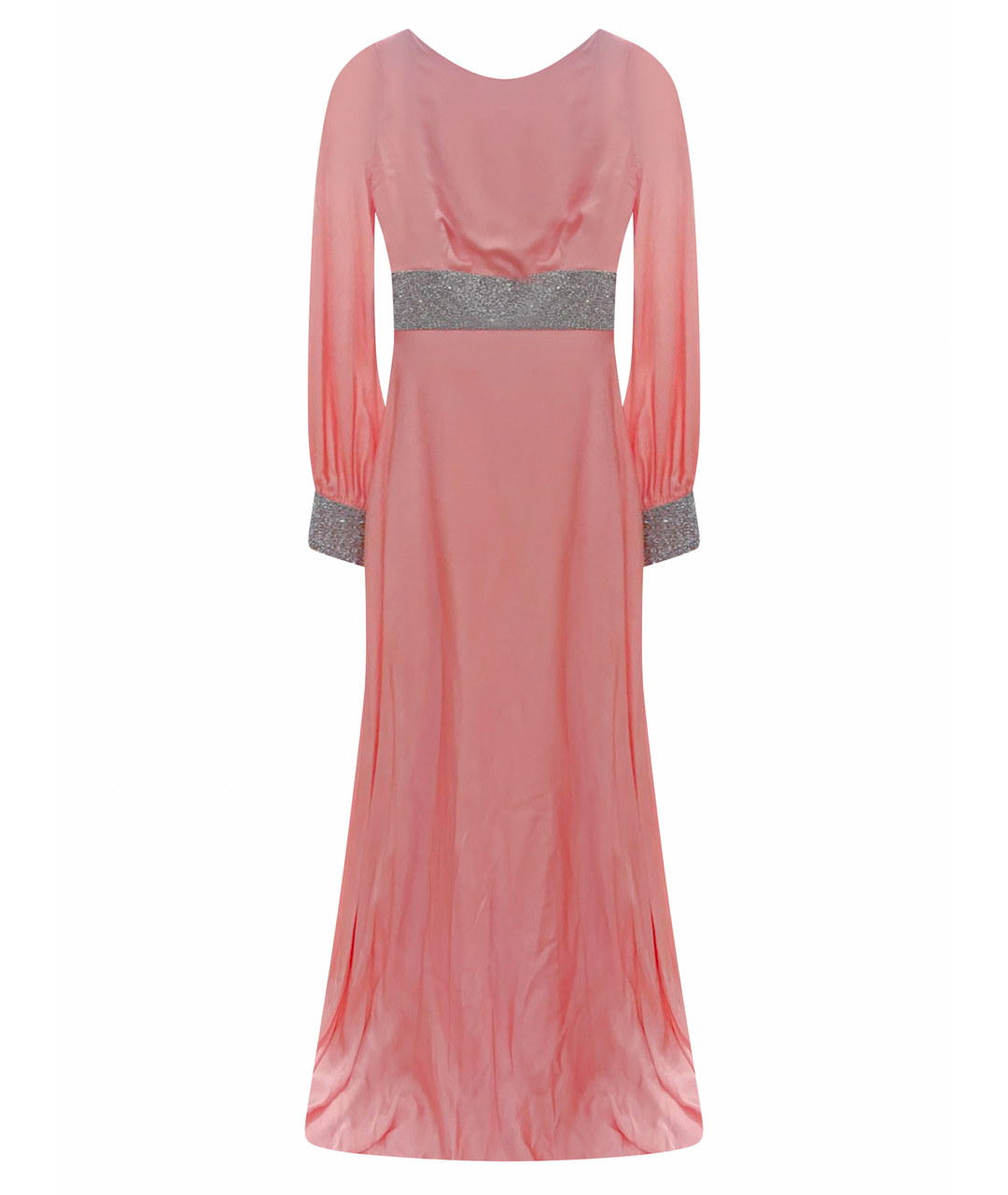 FRANCESCA BELLAVITA Розовое шелковое вечернее платье, фото 1