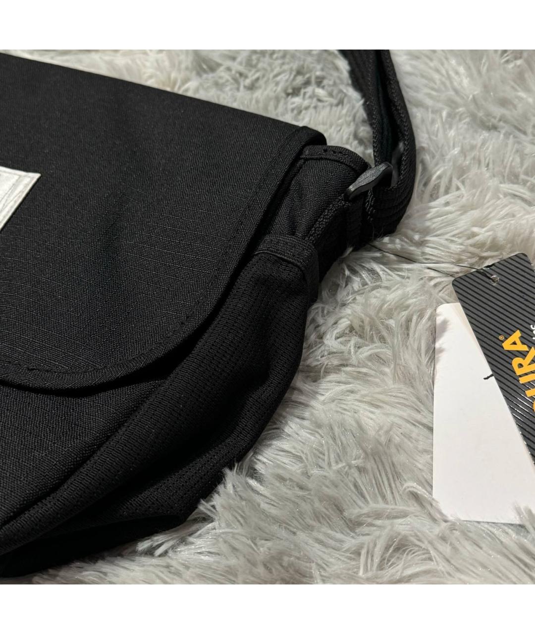 JORDAN Черная сумка на плечо, фото 5