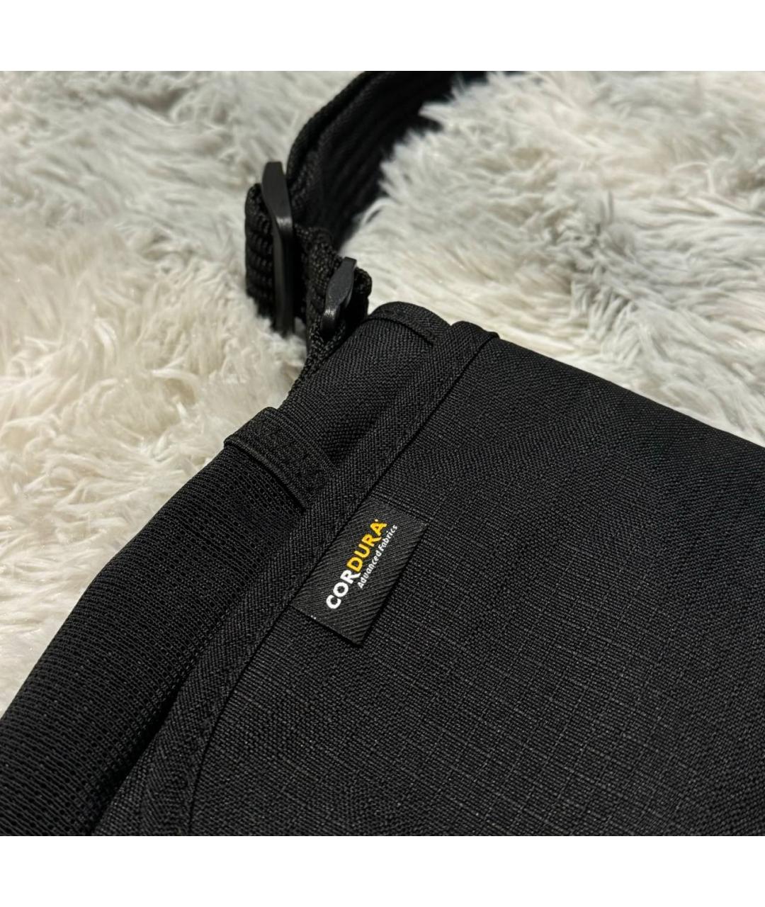 JORDAN Черная сумка на плечо, фото 4