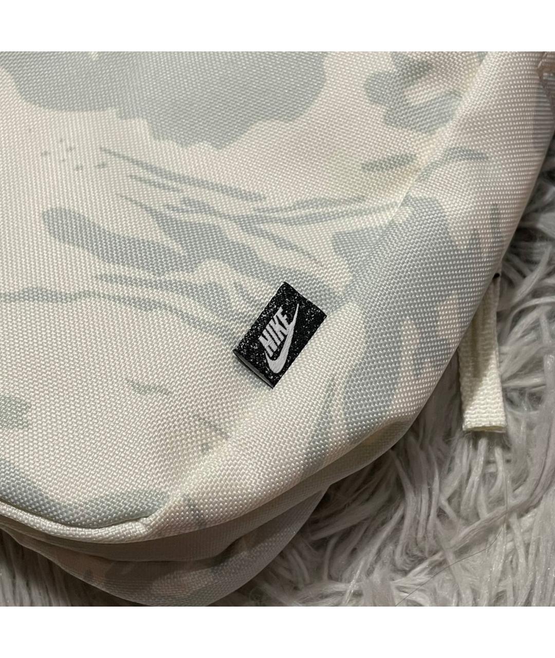 NIKE Белая синтетическая сумка на плечо, фото 5