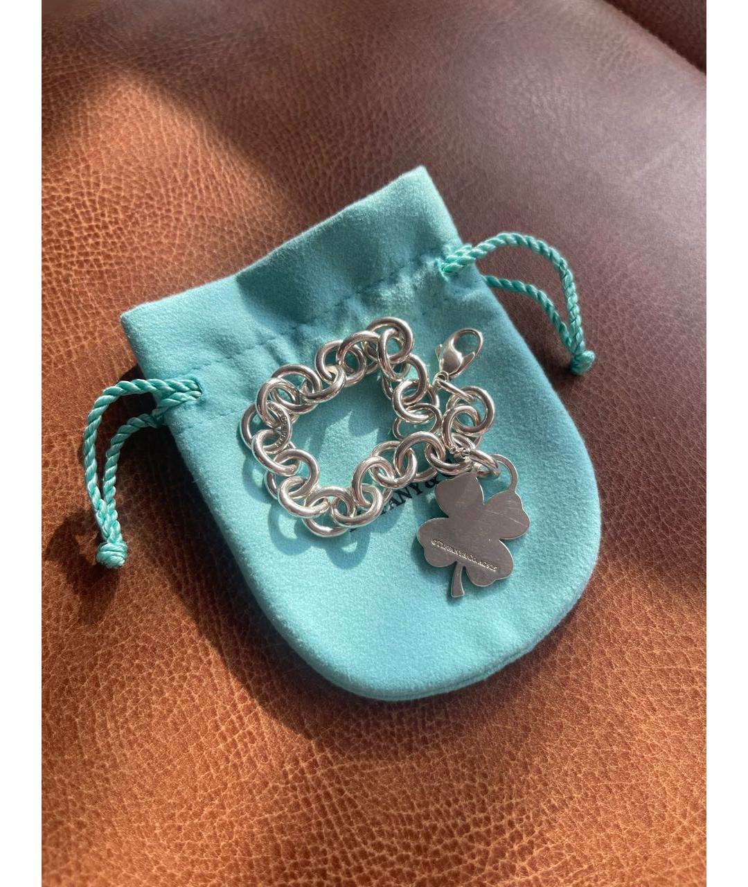 TIFFANY&CO Серебрянный серебряный браслет, фото 4