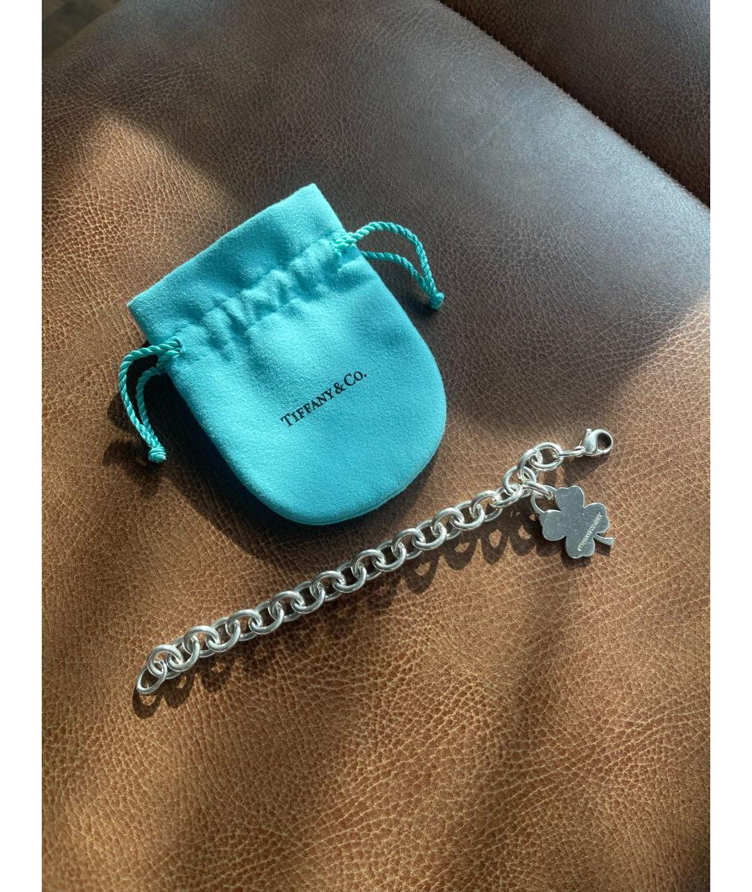 TIFFANY&CO Серебрянный серебряный браслет, фото 2