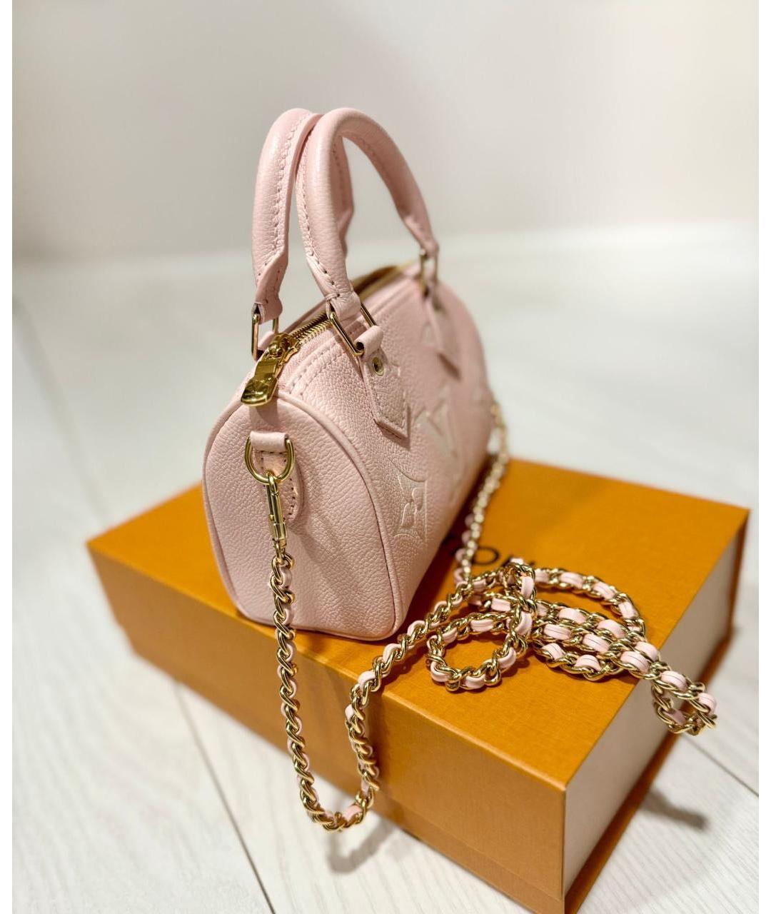 LOUIS VUITTON Розовая сумка через плечо, фото 5