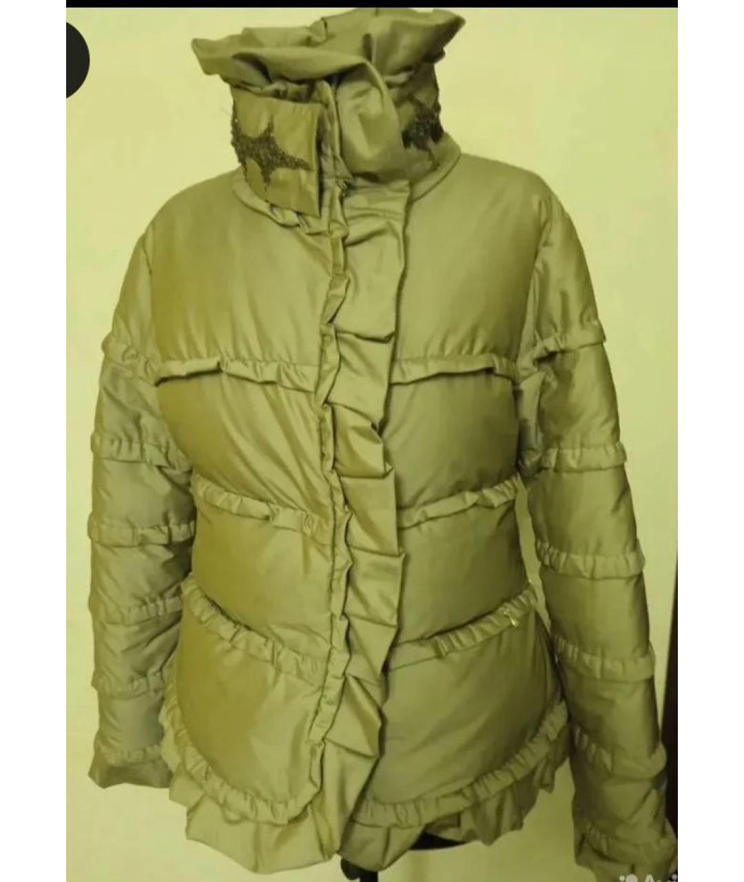 ESCADA Серый синтетический жакет/пиджак, фото 5