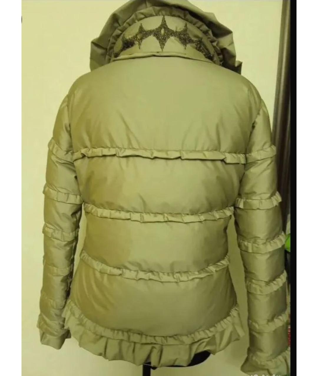 ESCADA Серый синтетический жакет/пиджак, фото 2