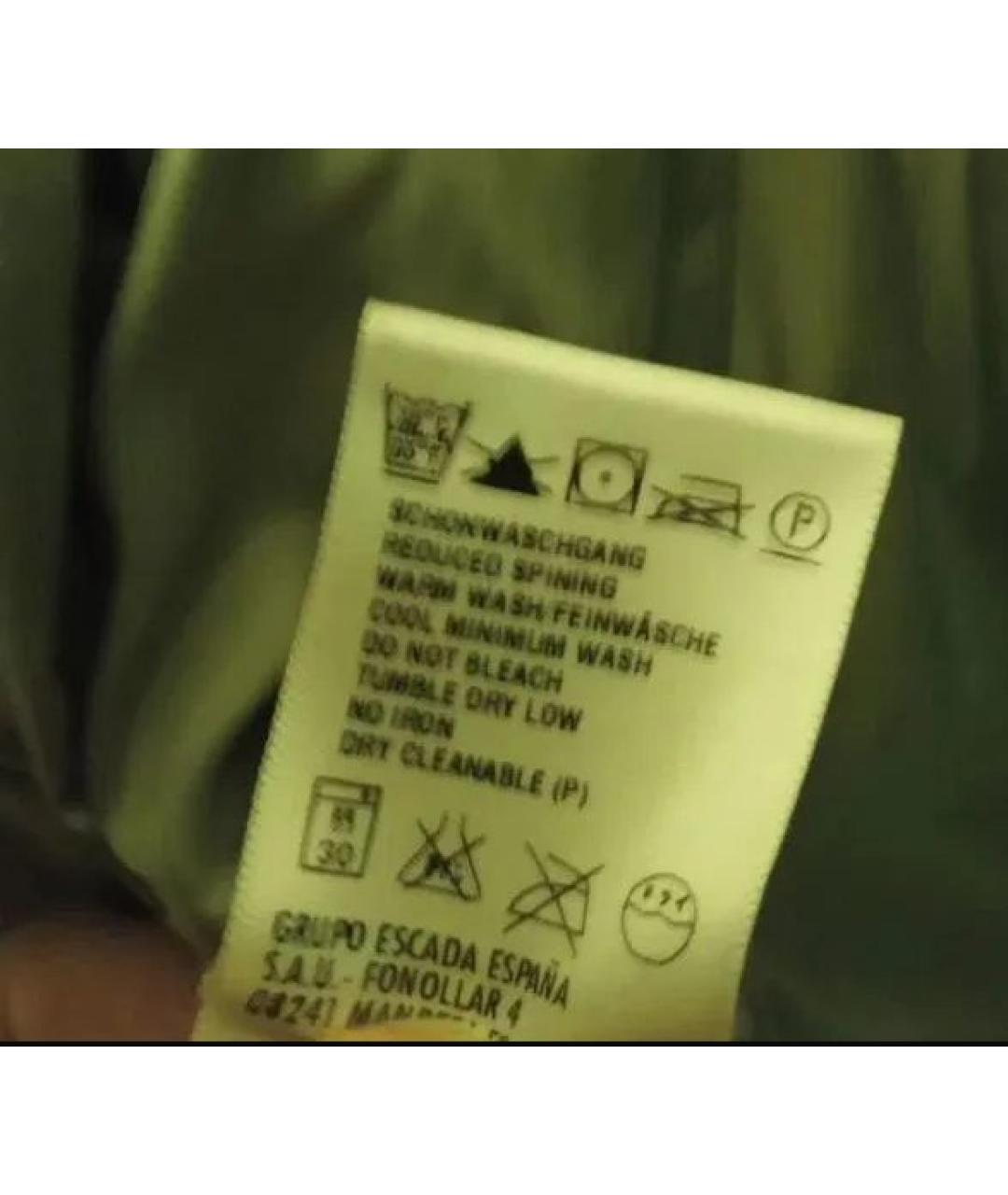 ESCADA Серый синтетический жакет/пиджак, фото 3