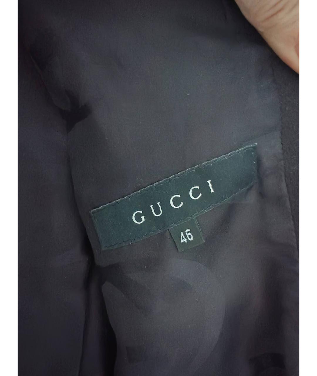 GUCCI Фиолетовая шерстяная куртка, фото 3