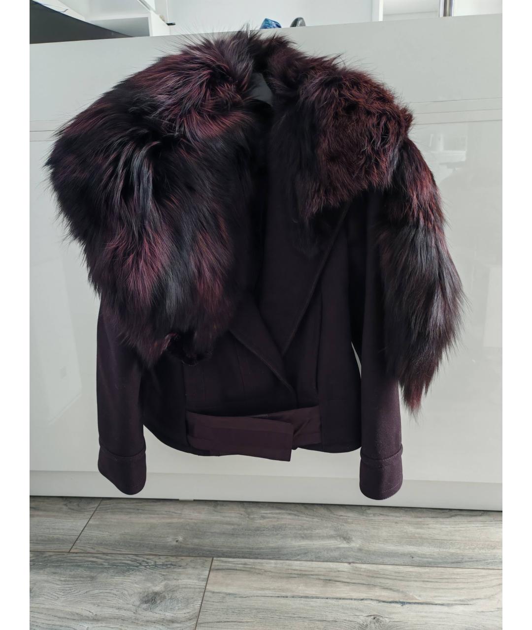GUCCI Фиолетовая шерстяная куртка, фото 10