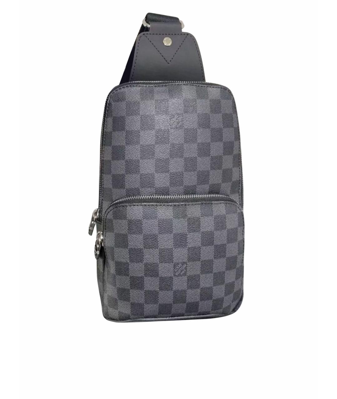 LOUIS VUITTON Черная сумка на плечо, фото 1