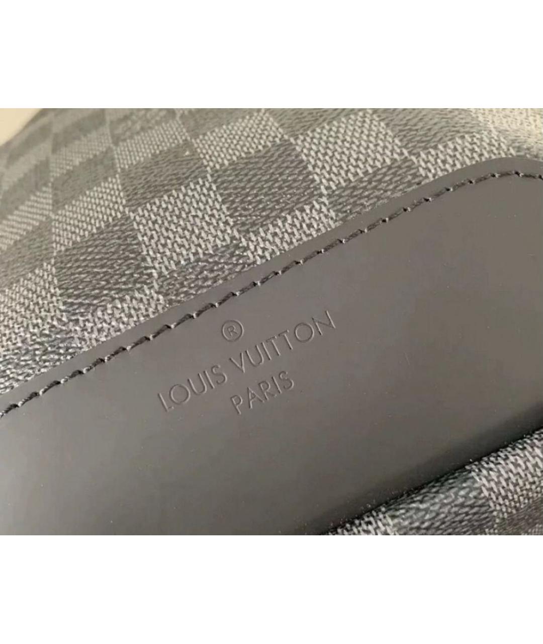 LOUIS VUITTON Черная сумка на плечо, фото 7