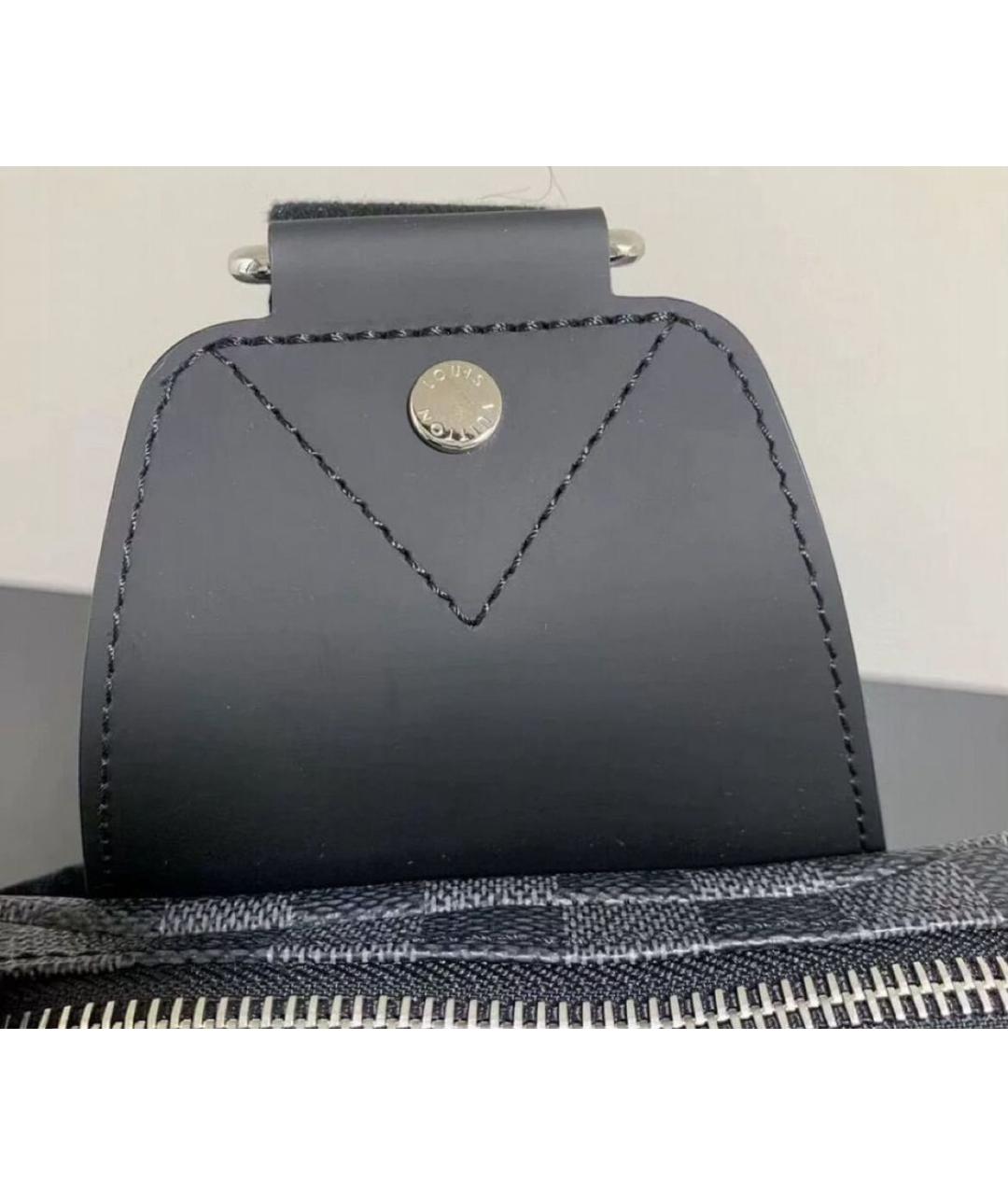 LOUIS VUITTON Черная сумка на плечо, фото 6