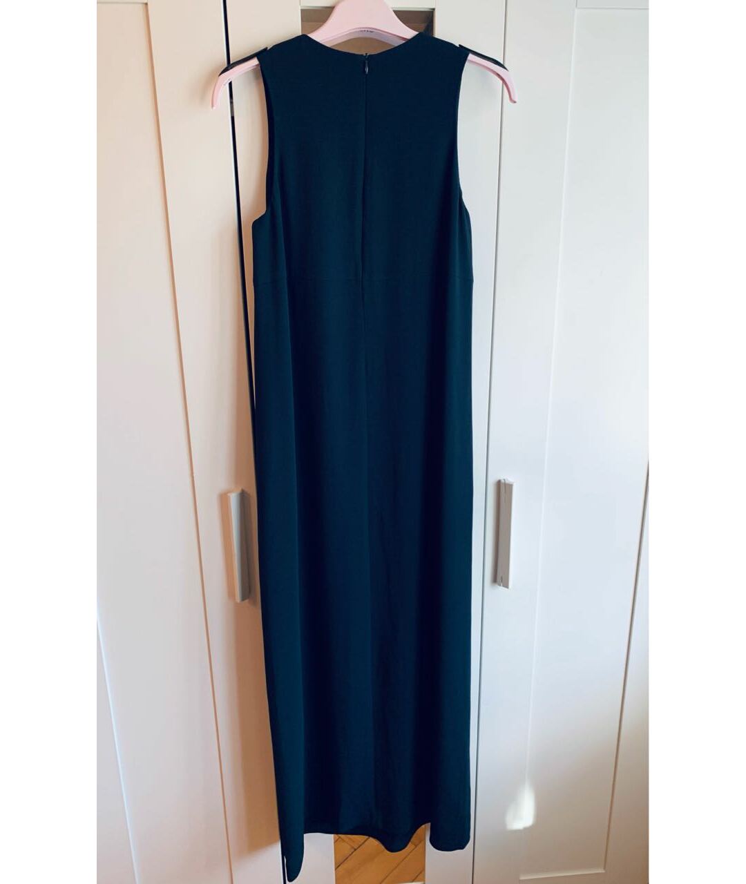 'S MAX MARA Темно-синее вискозное вечернее платье, фото 2