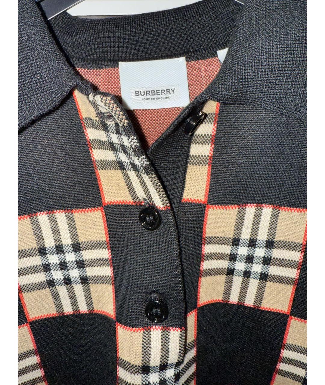 BURBERRY Мульти шерстяная футболка, фото 3