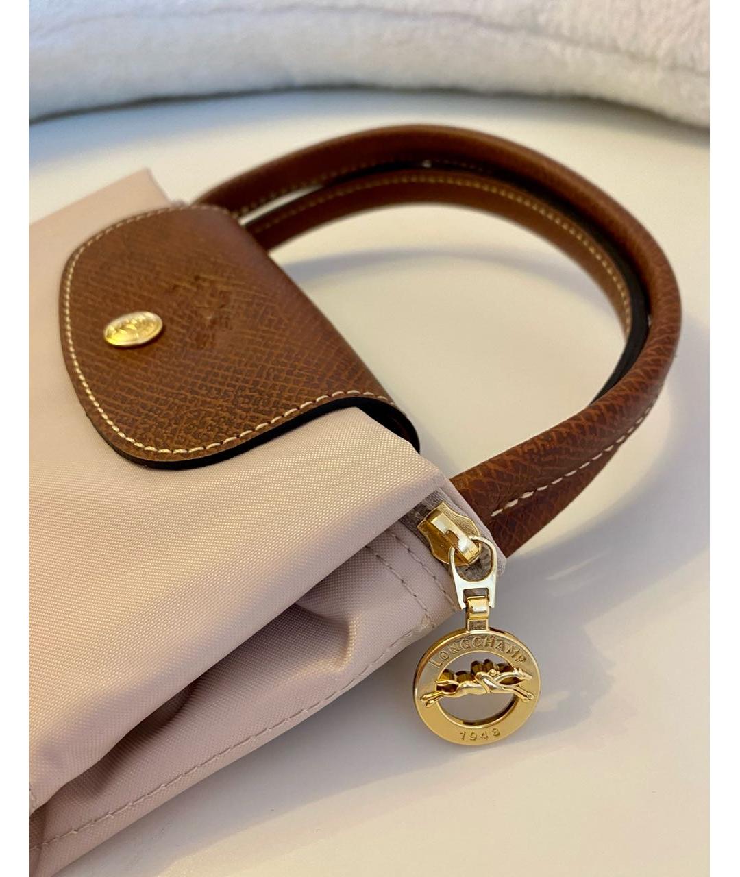 LONGCHAMP Белая сумка тоут, фото 6