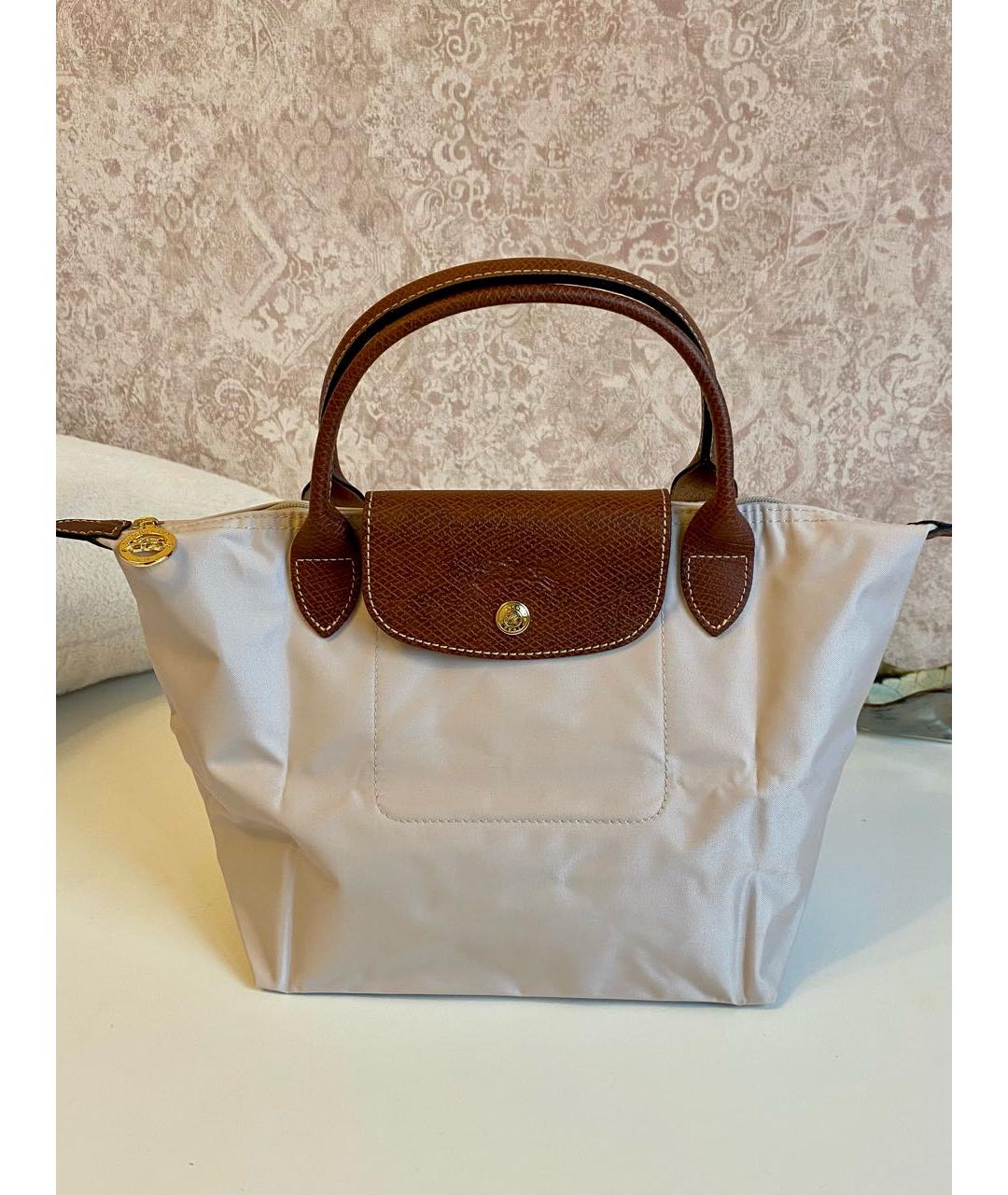 LONGCHAMP Белая сумка тоут, фото 7