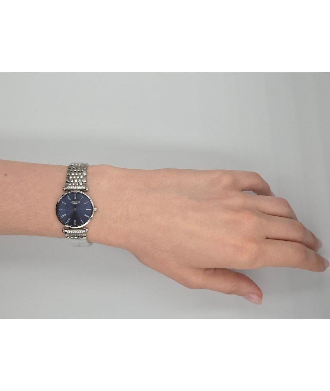 LONGINES Серебряные металлические часы, фото 8