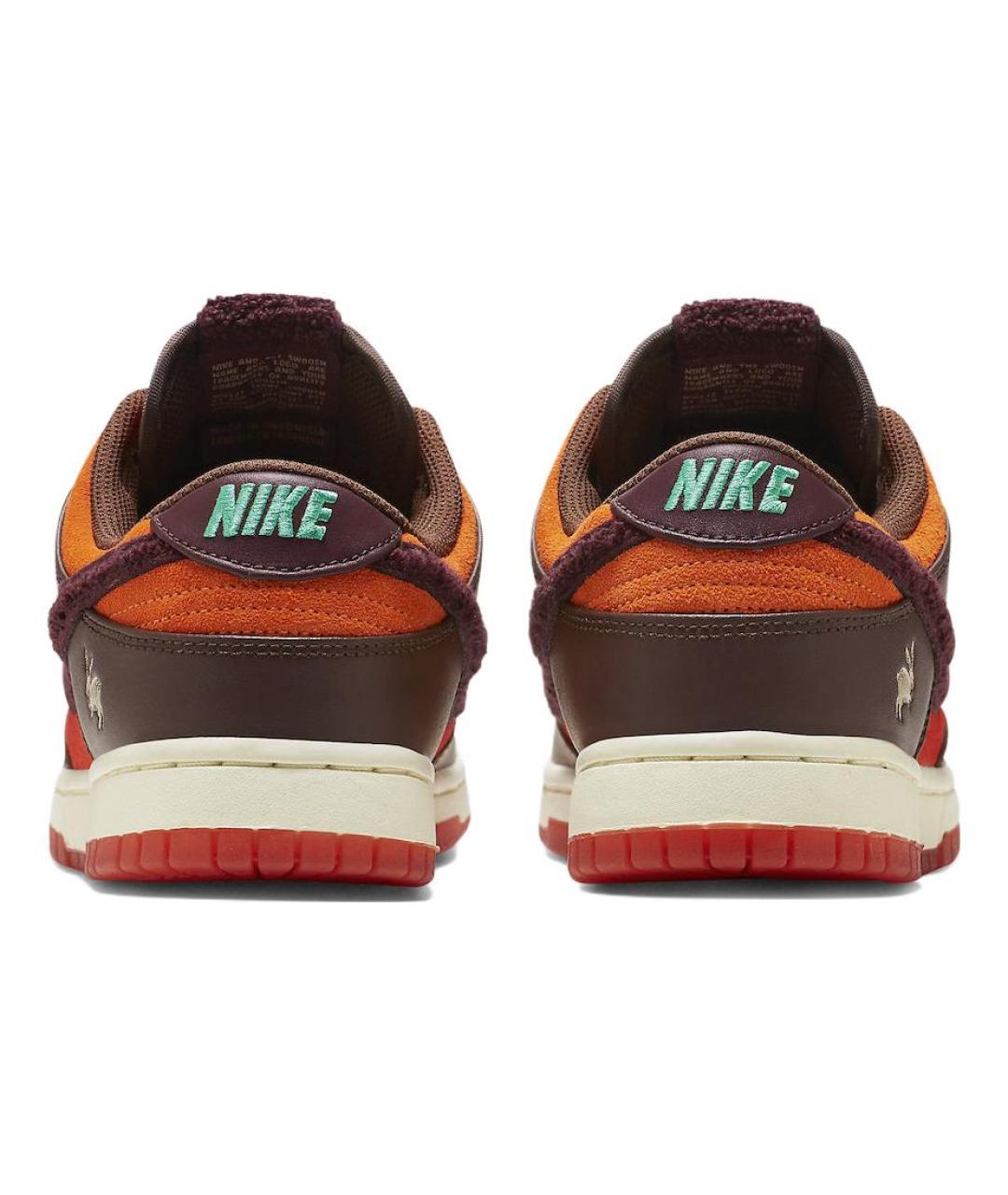 NIKE Оранжевое кеды, фото 4