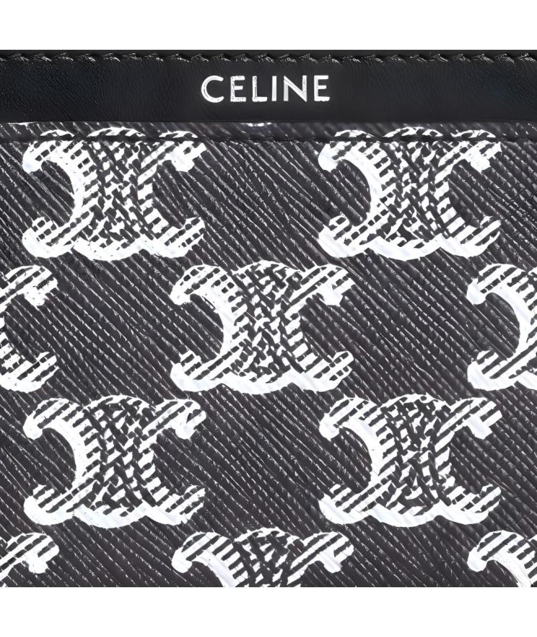 CELINE Черный кардхолдер, фото 5