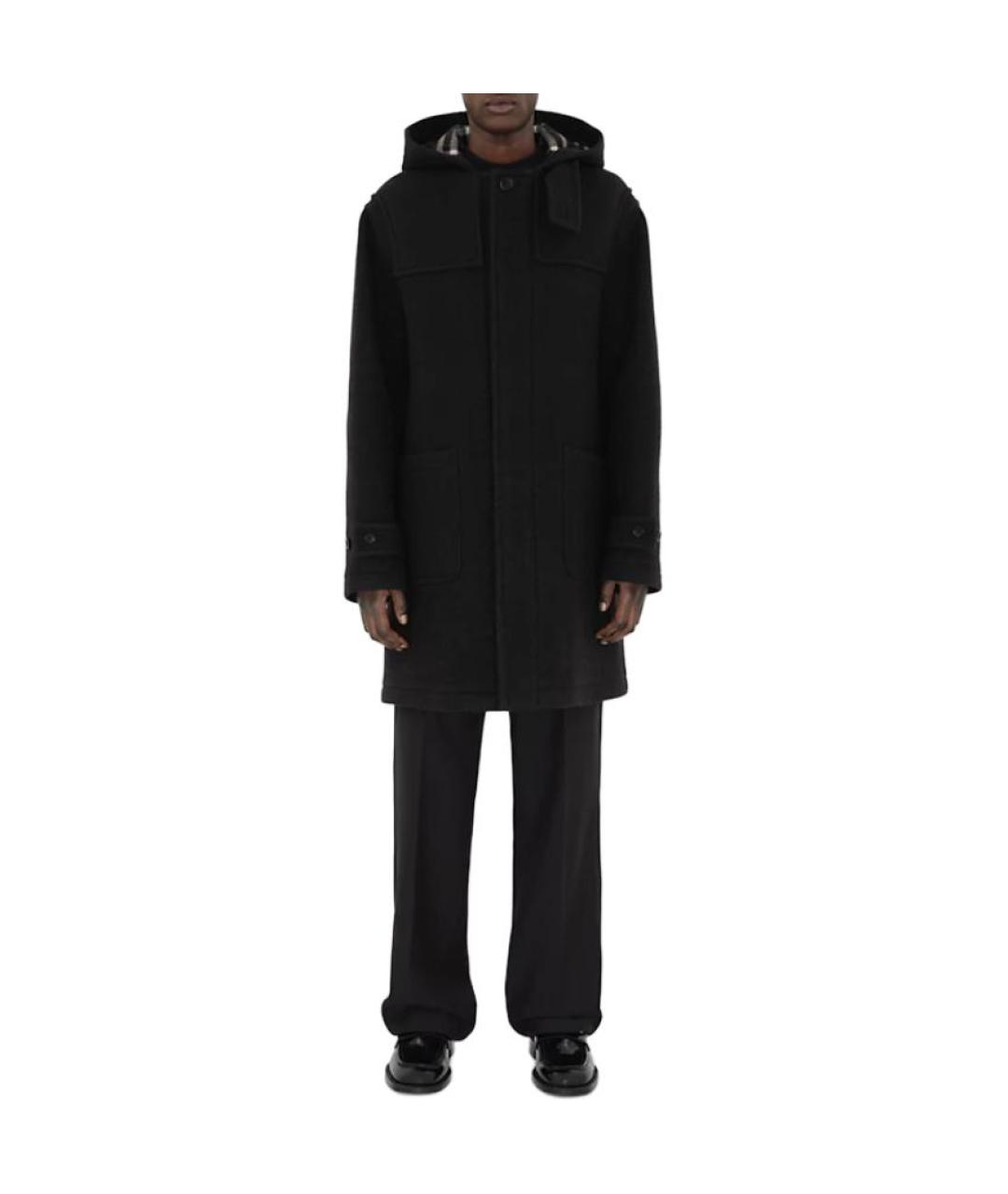 BURBERRY Черный тренч / плащ, фото 3