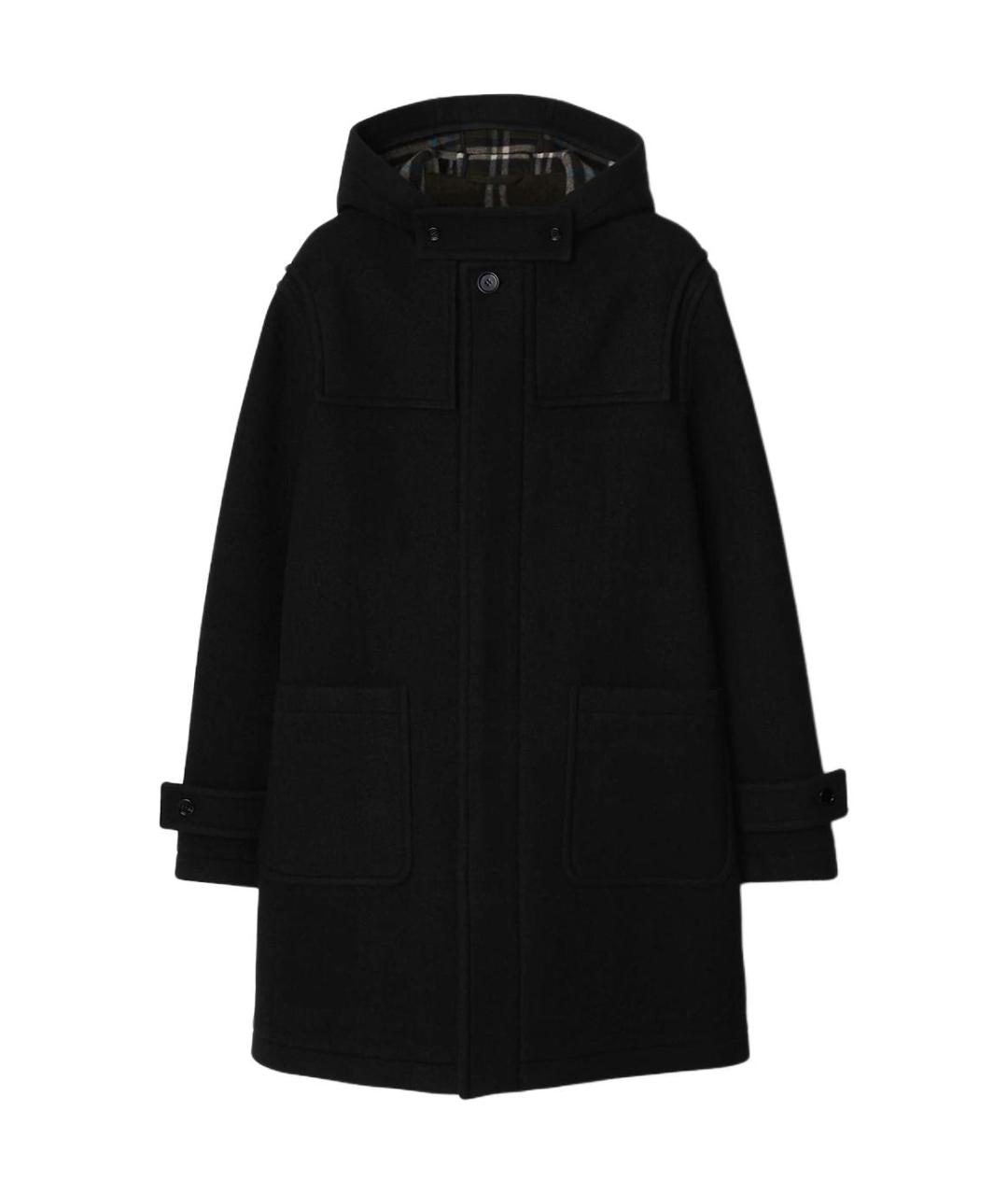 BURBERRY Черный тренч / плащ, фото 1