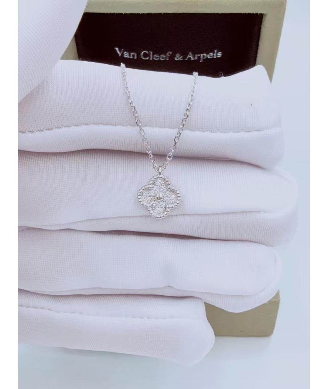 VAN CLEEF & ARPELS Белое колье из белого золота, фото 3