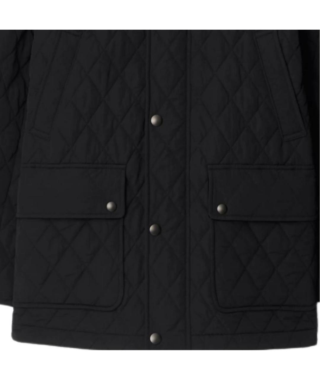 BURBERRY Черный пуховик, фото 6