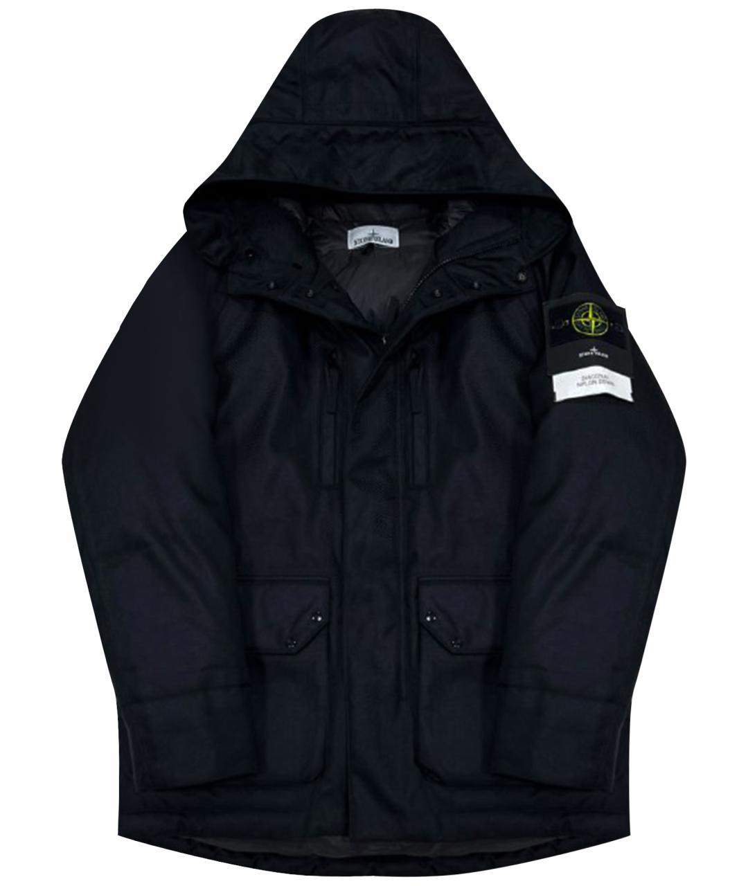 STONE ISLAND Черная куртка, фото 1