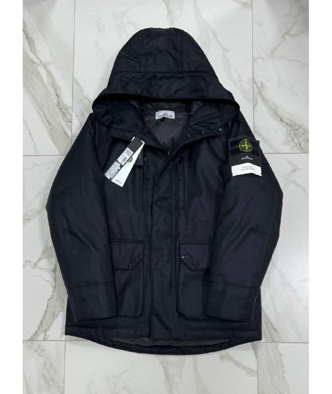 STONE ISLAND Черная куртка, фото 10