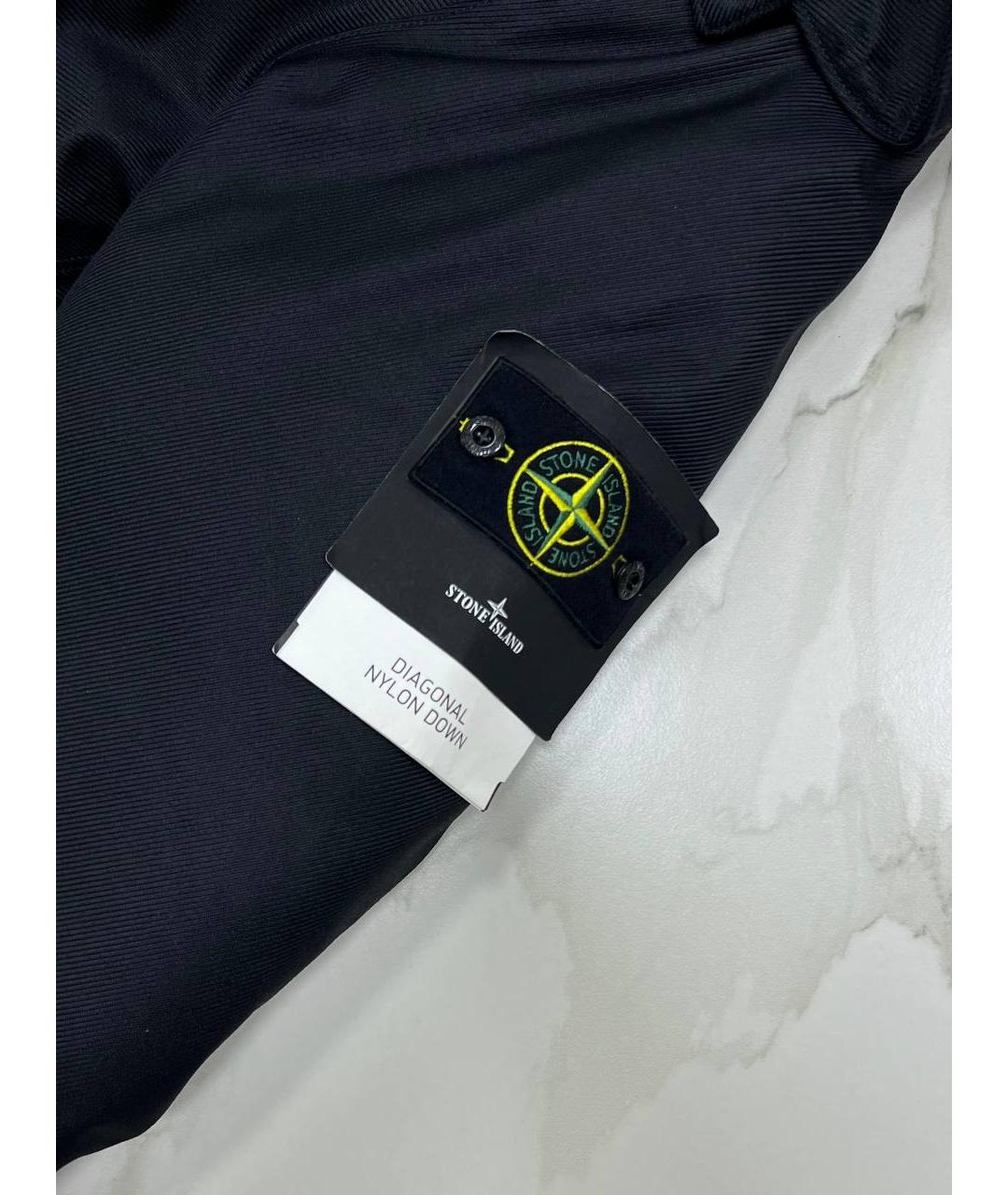 STONE ISLAND Черная куртка, фото 2