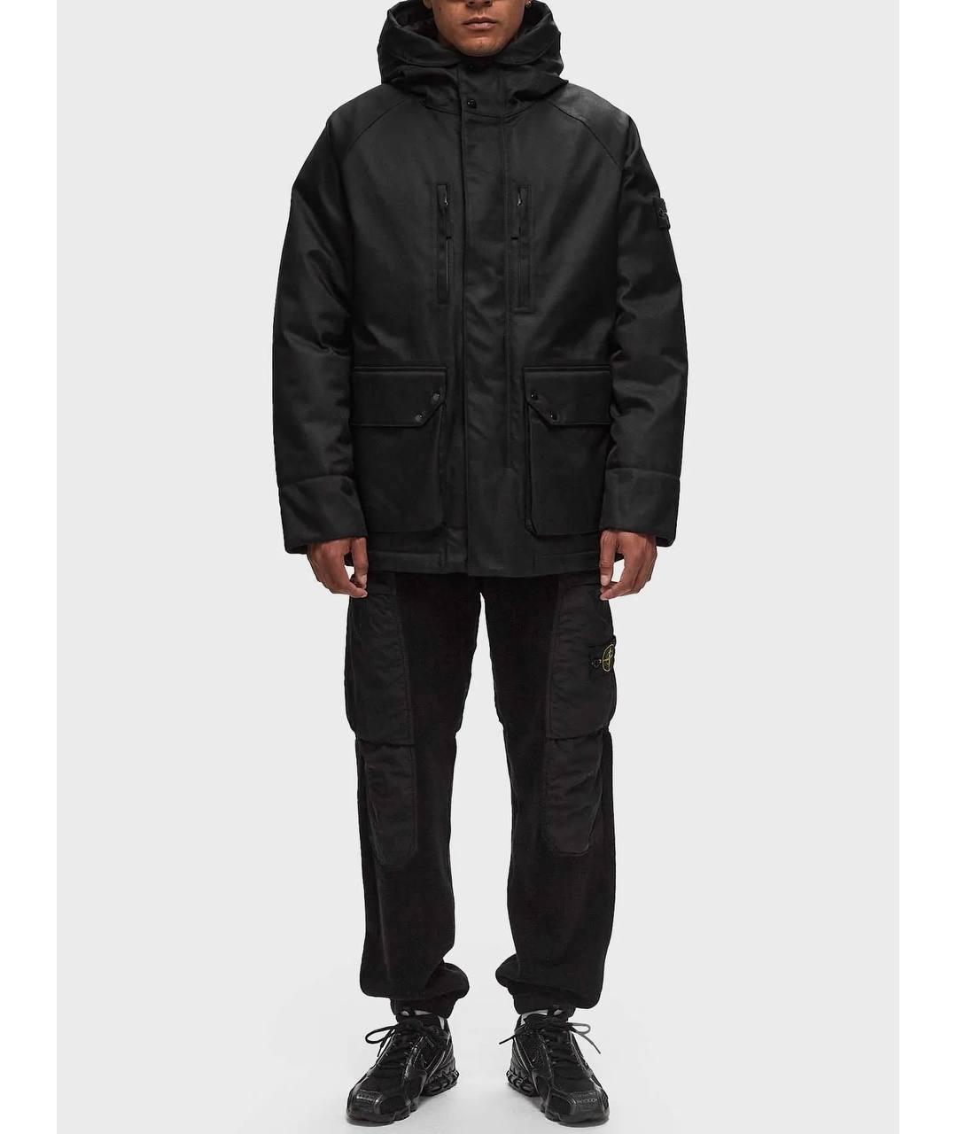 STONE ISLAND Черная куртка, фото 9