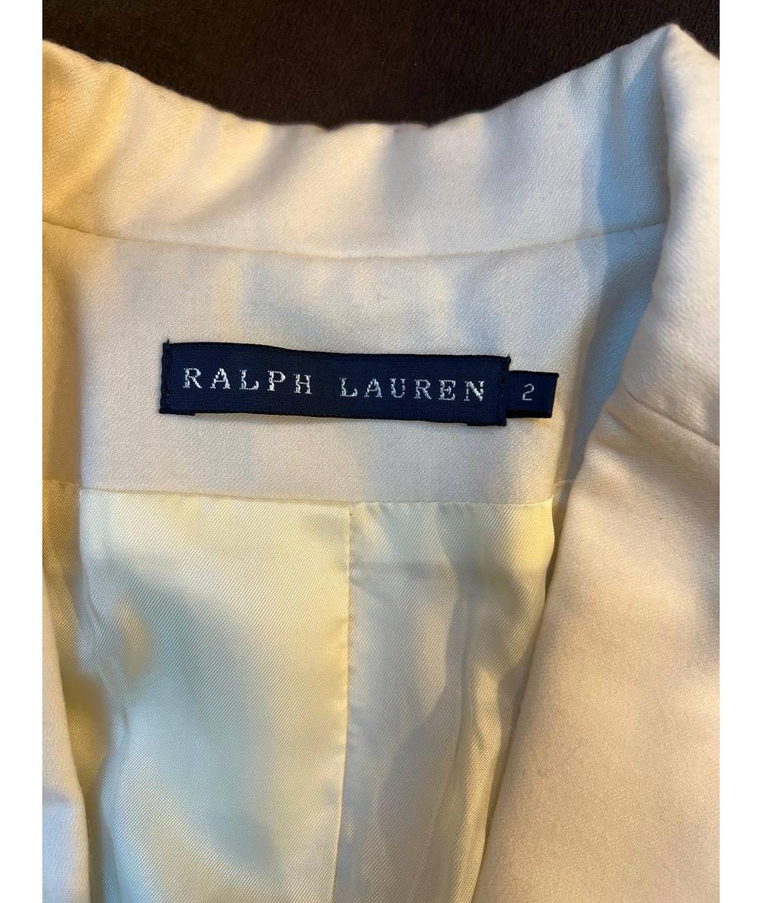 RALPH LAUREN Белый жакет/пиджак, фото 5