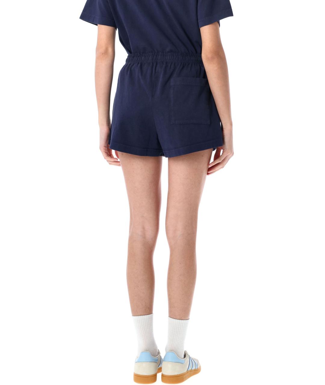 SPORTY AND RICH Синие хлопковые шорты, фото 3