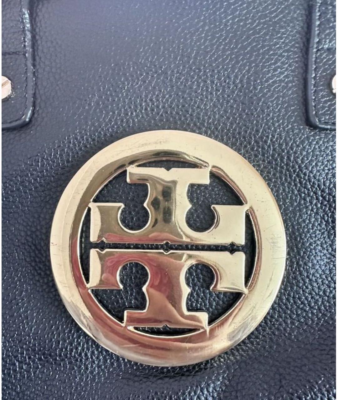 TORY BURCH Черная сумка тоут, фото 6