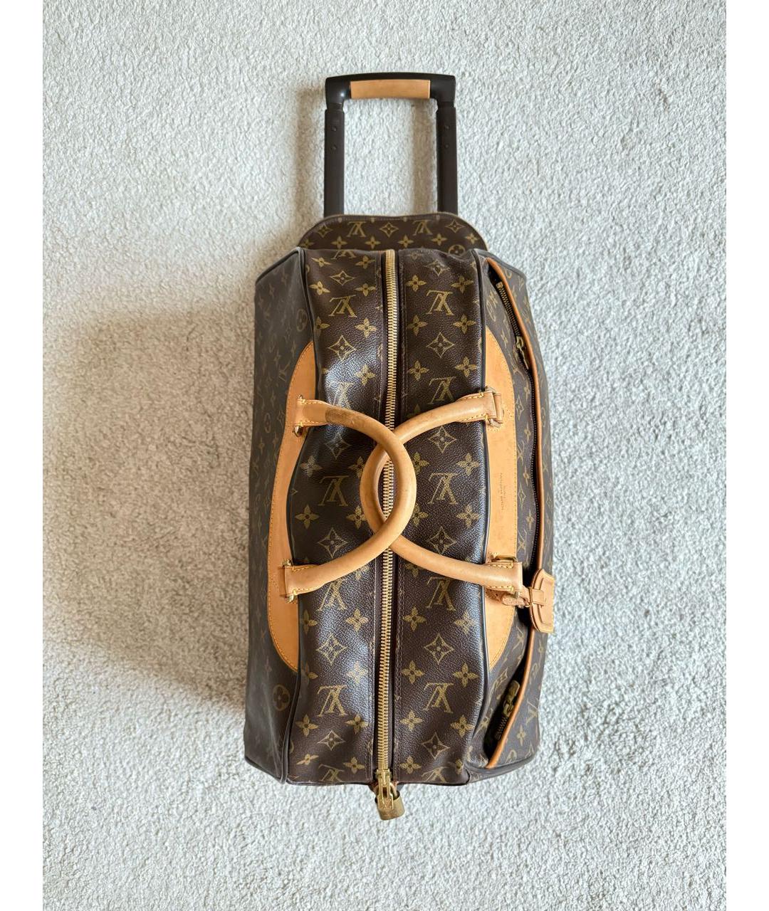 LOUIS VUITTON Коричневая дорожная/спортивная сумка, фото 4