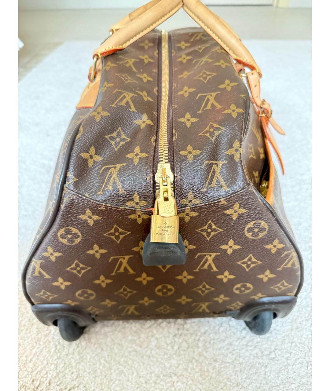 LOUIS VUITTON Коричневая дорожная/спортивная сумка, фото 6