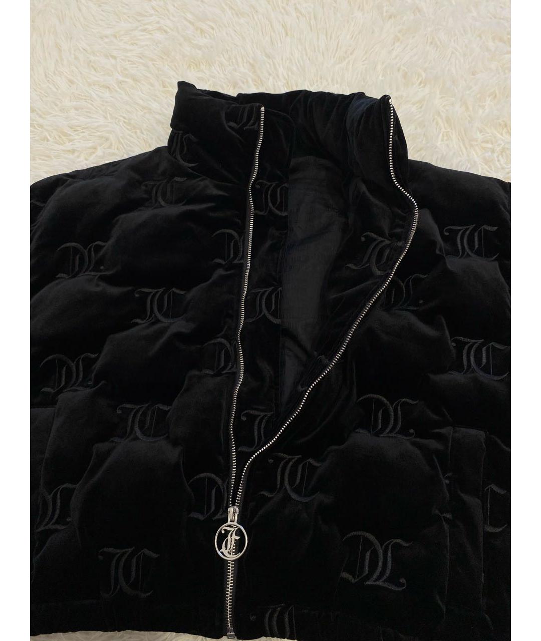 JUICY COUTURE Черная бархатная куртка, фото 3
