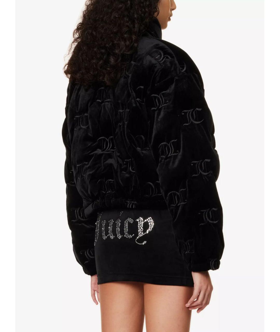JUICY COUTURE Черная бархатная куртка, фото 8