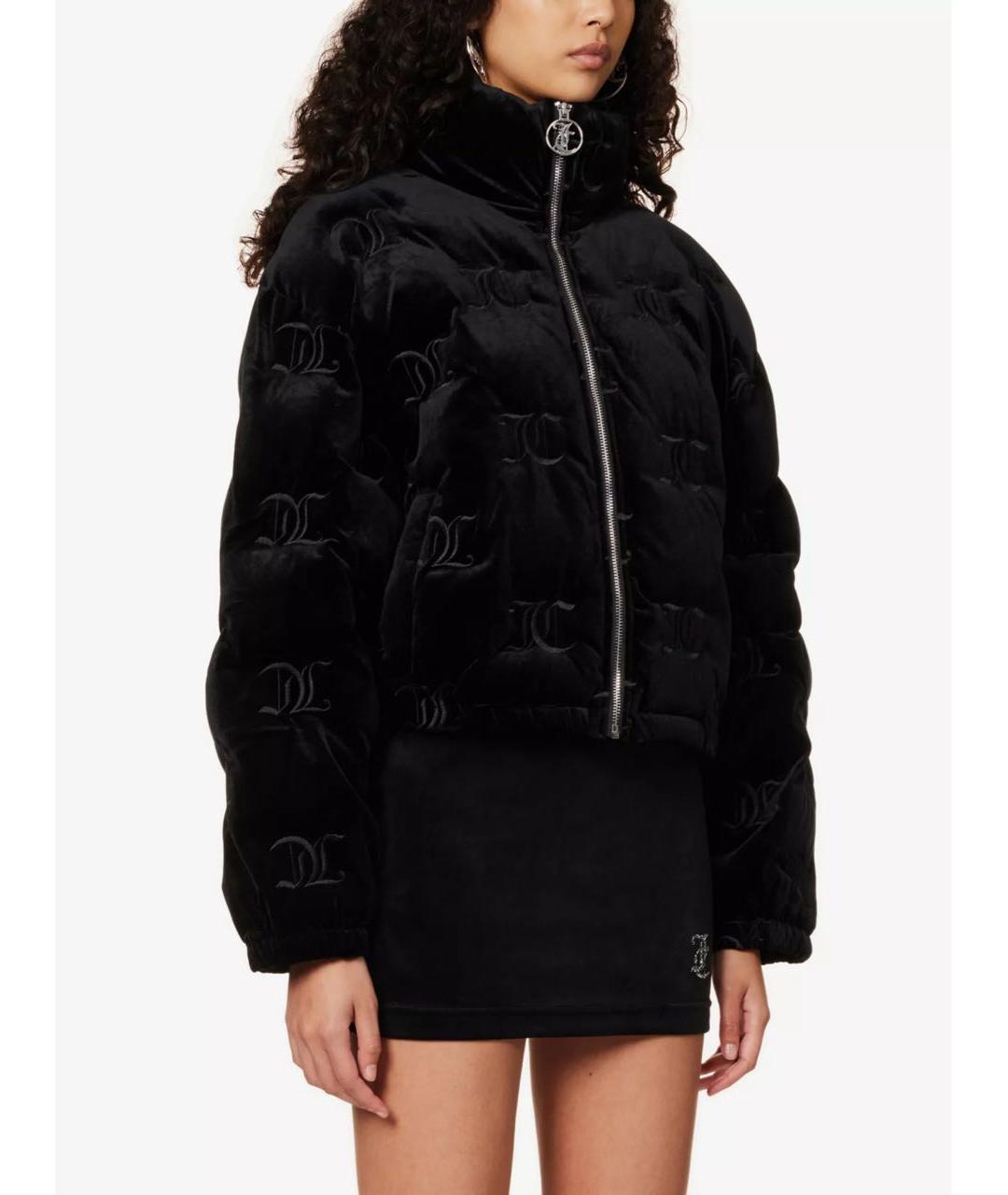JUICY COUTURE Черная бархатная куртка, фото 7