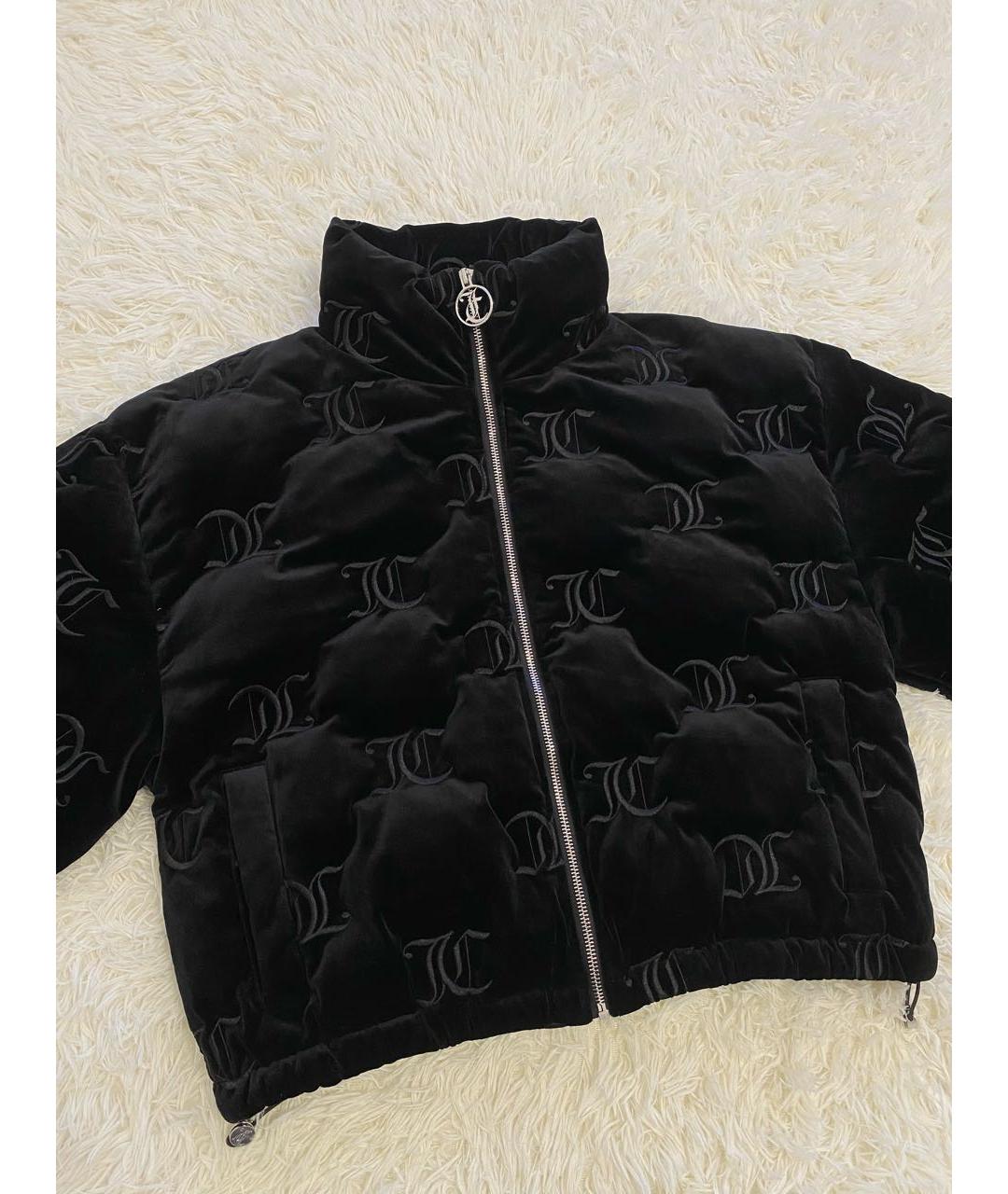 JUICY COUTURE Черная бархатная куртка, фото 2