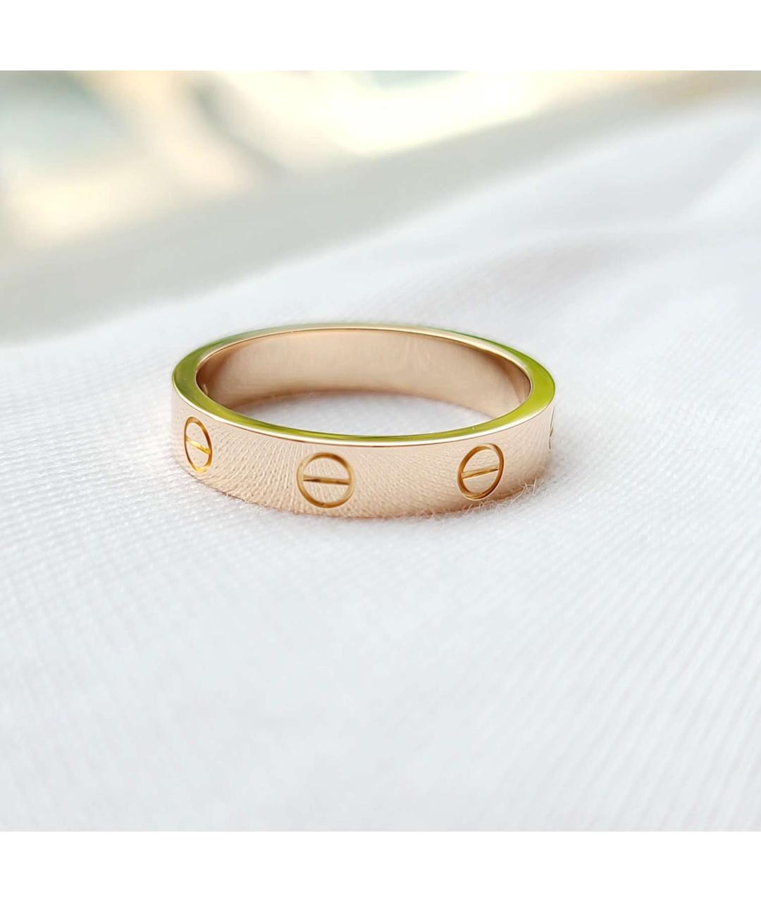 CARTIER Золотое кольцо из розового золота, фото 4