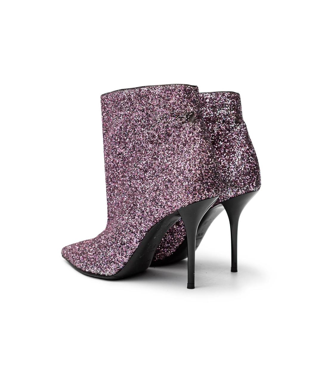 SAINT LAURENT Розовые ботильоны, фото 5